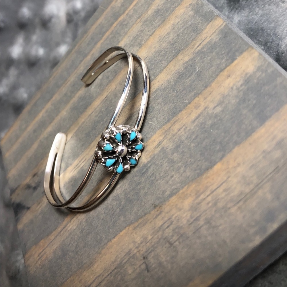 Native American Turquoise Infant Bracelet